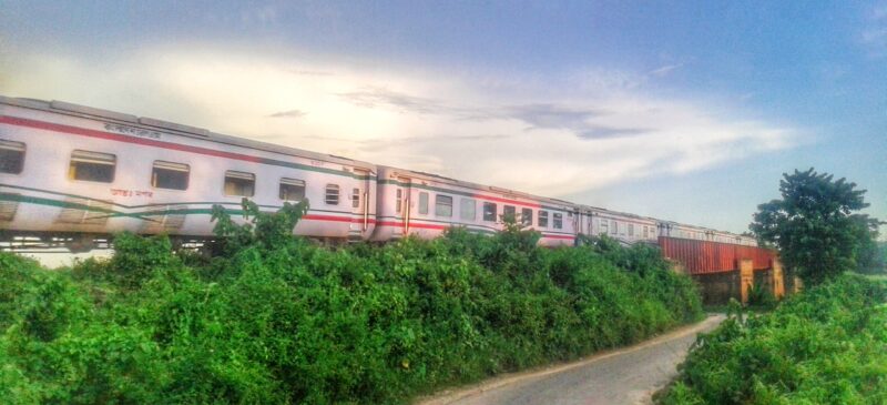 Train and bus collision in Cumilla Bangladesh emergency response scene