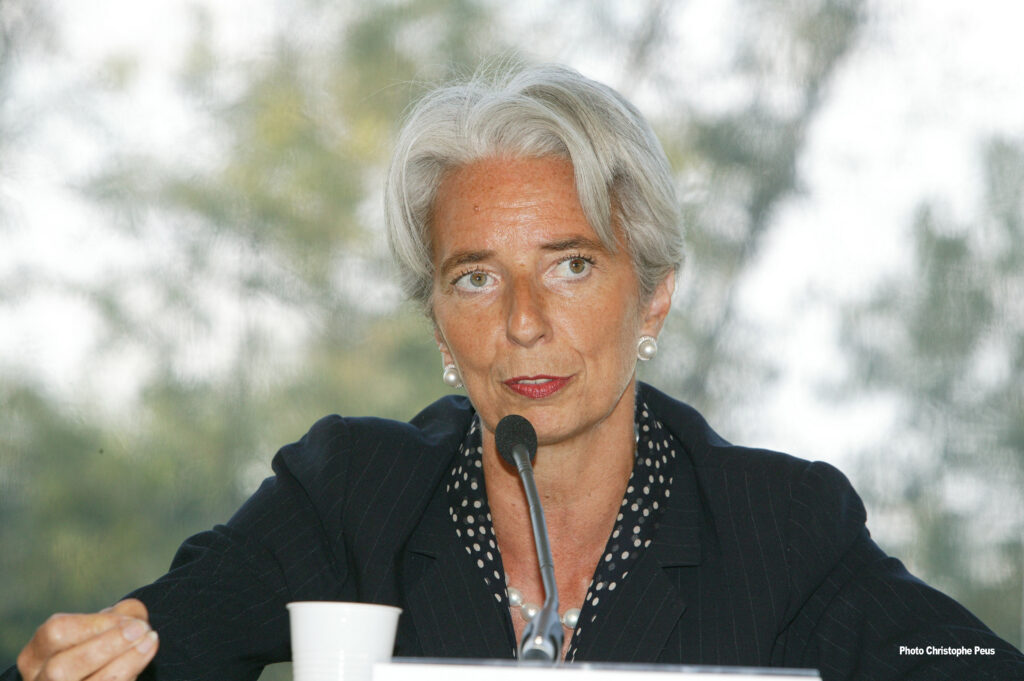 Christine Lagarde ECB press conference Europe economic policy