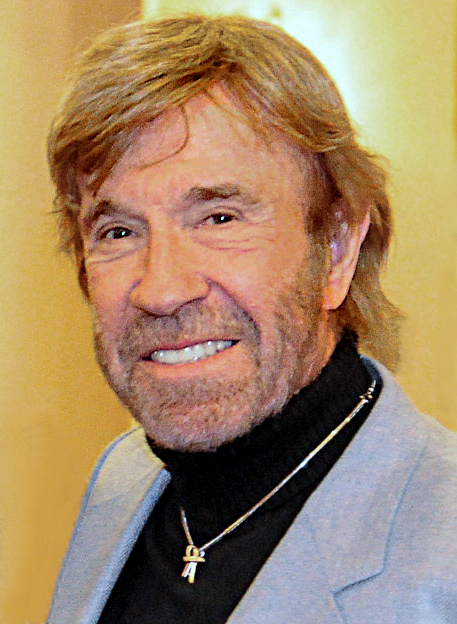 Chuck Norris older age public appearance realistic portrait
