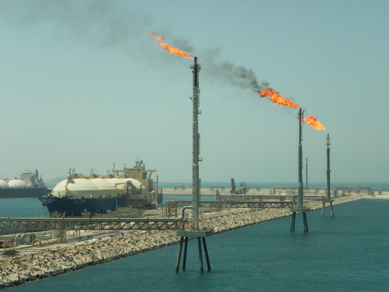 LNG facility in Qatar on fire after missile strike with emergency response teams